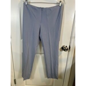 Peace of Cloth Womens Tapered Dress Pants Periwinkle Blue High Rise Size 12